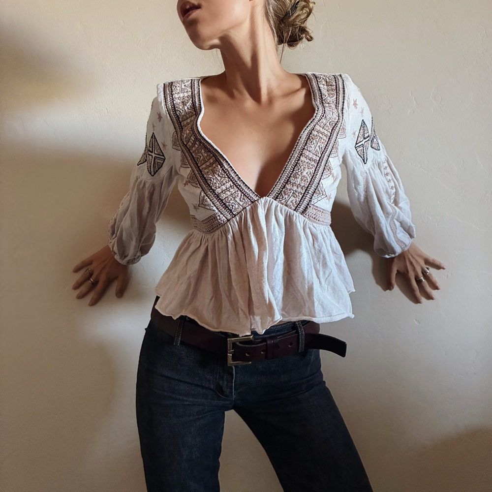 Dreamy Vtg Boho Top